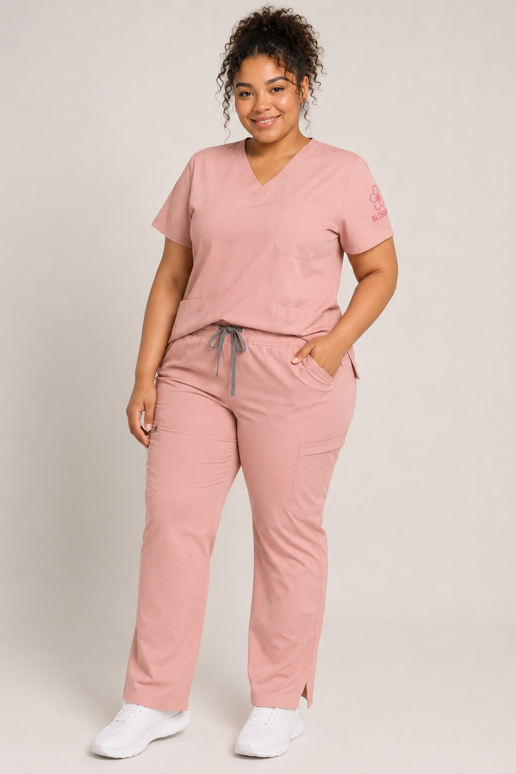 Blush Bloom Signature Scrub Set
(PRE SALE PRICE)